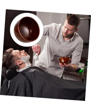 Beavorty 2-in-1 Wooden Shaving Bowl & Soy Sauce Dish | Travel Razor Cleaning & Spice Bowl for Men - Buy Online on GoSupps.com