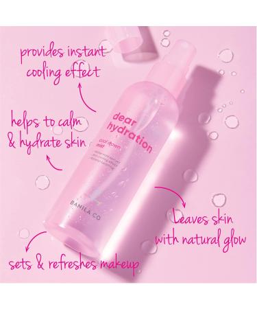 BANILA CO Dear Hydration Cool Down Mist | Skin Cooling & Makeup Prep | Hydration Boost & Radiant Glow - 99ml - Buy Online on GoSupps.com