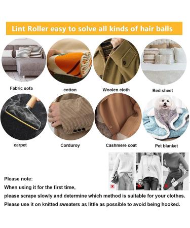3-Pack Hair Remover Roller Set | Portable Lint Roller & Clothing Lint Razor for Animal Hair Removal | Effective Foot & Fabric Cleaners - Buy Online on GoSupps.com