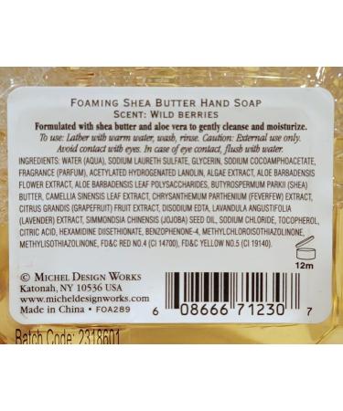Michel Design Works Foaming Hand Soap Wild Berry Blossom - Buy Online on GoSupps.com