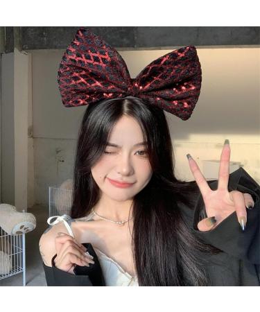 amangul Big s Headband knot Hair Hoop knot Ear Headband For Women Girl Big s Headwear Hair Bands(Pink) - Buy Online on GoSupps.com