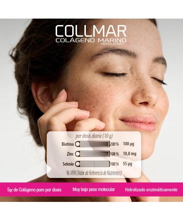  Drasanvi Drasanvi Collmar Hydrolyzed Marine Collagen + Biotin Keratin Selenium Zinc & Bamboo Extract | Weak & Fine Hair | High Dose 5000mg/day | 350g Powder 35 Days | Cherry Flavour - Buy Online on GoSupps.com