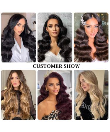 16 2 Dark Brown Clip in Hair Extensions - 100% Brazilian Virgin Human Hair - Buy Online on GoSupps.com