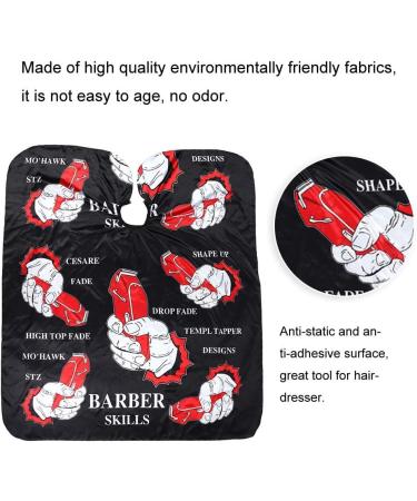 Stylish Hairdressing Gown Cape - Anti-Static Barber Cloth for Salons | Hair Cutting Kits - Buy Online on GoSupps.com