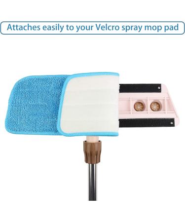 6pcs Microfiber Spray Mop Replacement Heads for Wet/Dry Mops - Reusable Pads for Floor Cleaning - Compatible with Bona System - Buy Online on GoSupps.com