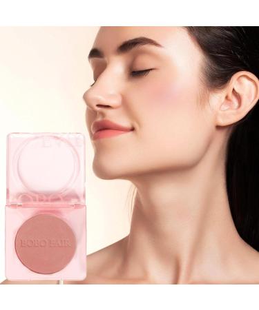 Blushs for Cheeks | Matte Monochrome Blushs Makeup | Natural Clear Low Saturation Rouge for Dark Skin Wedding Prom Dating Pochy 03 - Buy Online on GoSupps.com