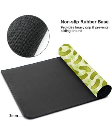 Mousepad - Large Gaming Mouse Pad with Thickened Comfort - Strong Adhesion Durability Suitable for Office Study 16x29.5 in Sushi Dill Pickles - Buy Online on GoSupps.com