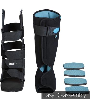 Ossur Formfit Walker Boot with Air - Medical Grade Immobilization for Strains, Sprains & Stable Fractures | Pneumatic Technology for Pain & Swelling Reduction | Breathable Material - Medium High Top - Buy Online on GoSupps.com
