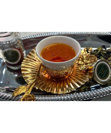 Organic Saffron from Kashmir - Kashmiri Kesar Grade A+ Premium Kashmir Fresh Natural Saffron Threads (1 gram / .035 oz) - Finest Pure Premium Mongra Saffron from the farmland of J&K - Highest Grade Kashmir Saffron for Chia Pudding Tea Rice Desserts No Art - Buy Online on GoSupps.com