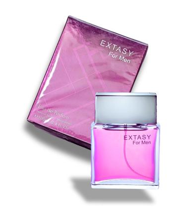 EXTASY FOR MEN EAU DE PARFUM 3.4 FL. Oz. Woody Aromatic fragrance for men.