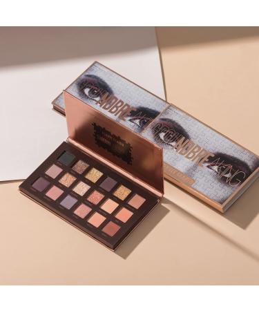 Brown Eyeshadow Palette for Mature Women | 18 Pigmented Warm Colors - Matte & Shimmer Waterproof Makeup - Buy Online on GoSupps.com
