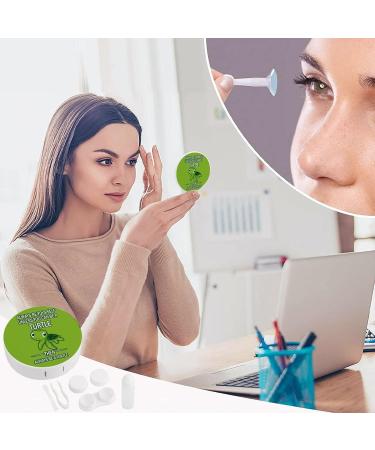 Always Be A Turtle Contact Lens Kit Storage Box - Round Case with Mirror | International Shipping Available - Buy Online on GoSupps.com
