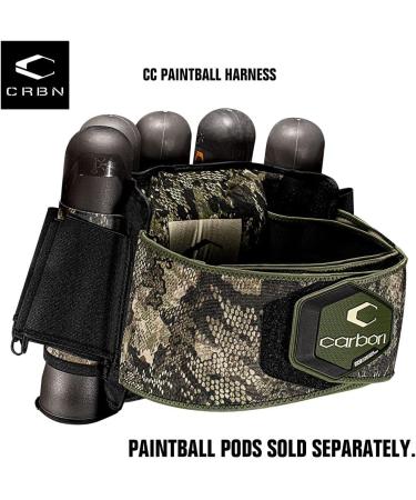 CRBN CC Paintball Pod Harness - Camo - S/M 5+8 | Durable and Comfortable Design - Buy Online on GoSupps.com
