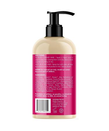 Mielle Organics Honey & Ginger Styling Gel Curl Enhancing & Moisture Retaining with Aloe (13 oz) - Buy Online on GoSupps.com
