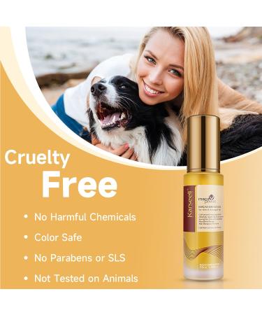 Karsell Moroccan Argan Oil for Hair - 50ml Essential Oil & Serum for Dry Damaged Hair & Keratin Care - Buy Online on GoSupps.com