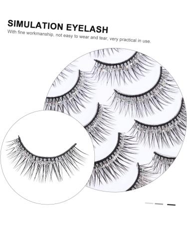 minkissy 10 Pairs Eyelashes False Lashes Multi-layer Lashes Fluffy Eyeslash Fake Eyelash Artificial Eyelash Fake Lash Fake Natural Lash Simulation Eyelash Fluffy Eyelash Dense Fiber - Buy Online on GoSupps.com