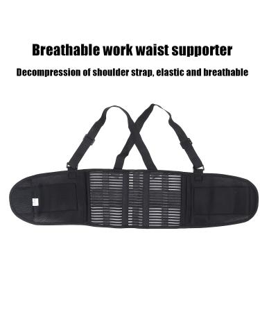 Back Support for Heavy Lifting | Industrial Support Belt with Shoulder Straps for Construction & Warehouses - Shop Now! - Buy Online on GoSupps.com