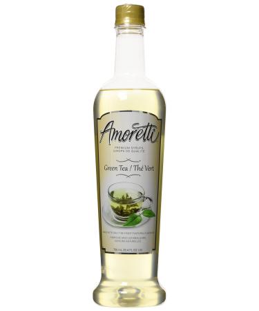 Amoretti Premium Green Tea Syrup 25.4-Fluid-Ounce Bottle