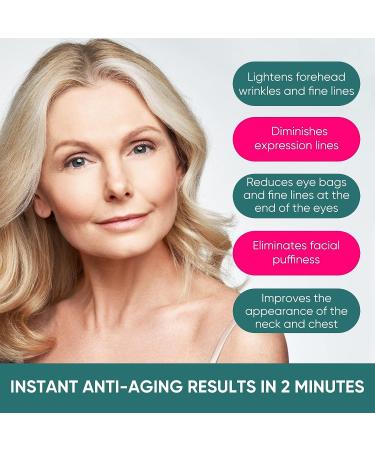 Instant Face Lift Cream with Hyaluronic Acid - Anti-aging Serum for Fine Lines, Wrinkles, and Sagging Skin - 2 Minute Results - Buy Online on GoSupps.com