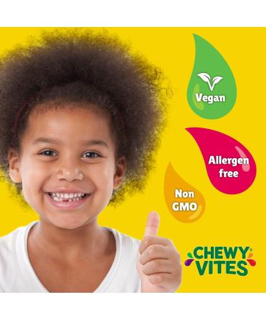 Chewy Vites Kids High Strength Vitamin D3 Gummies | 10mcg 400 IU | 60 Count | Vegan & Delicious | 2 Months Supply | Ages 3 - Buy Online on GoSupps.com
