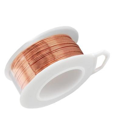 UTILE 24-Gauge Soft 99% Copper Wire - 90 ft / 30 Yards - Tarnish Resistant for Jewelry Making, Crafts, and Decor - 24 Gauge Copper - Buy Online on GoSupps.com