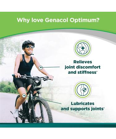 Genacol Optimum Glucosamine Chondroitin MSM & Ultra-Hydrolyzed Collagen Joint Support Tablets 180 Count (60-Day Supply) 180 Count (Pack of 1) - Buy Online on GoSupps.com