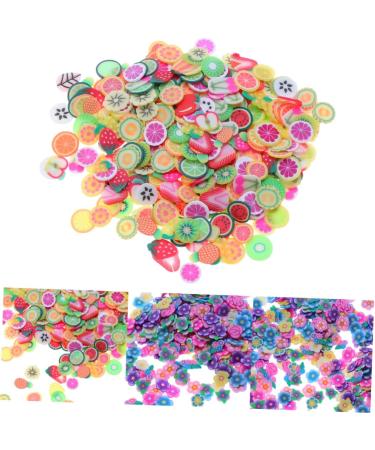 Mipcase Clay 3 Packs Nail Art Decoration Nail Art Slices Fruit Slices for Nail Slices Manicure Clay Slices - Buy Online on GoSupps.com