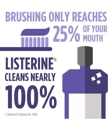 Listerine Ultraclean Mouthwash alcohol free gum protection for healthier gums cool mint 1L - Buy Online on GoSupps.com