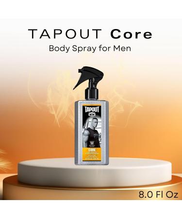 Tapout Core Body Spray Perfume for Men Refreshing Fragrance 8 Ounces - Buy Online on GoSupps.com