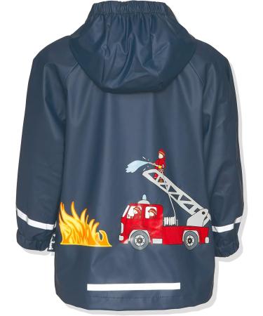 Playshoes Unisex Kid's Fire Department Raincoat 116 - Wind and Waterproof Rainwear - Buy Online on GoSupps.com