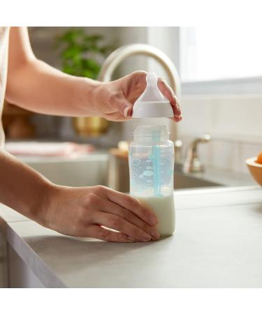 NUK Smooth Flow Pro Anti-Colic Baby Bottle 10 oz 4-Pack | Anti-Colic Technology | BPA-Free - Buy Online on GoSupps.com