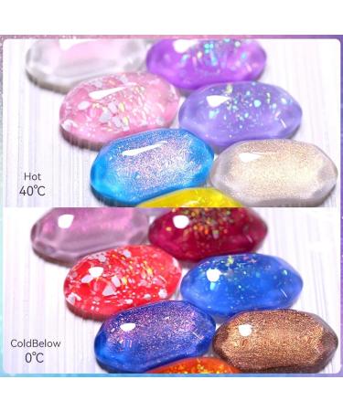 UV Gel Nail Polish Colour Changing Gel Polish Colours Soak Off Nail Gel Polish Glitter Gel Nail Polish Best Gift for Women - Buy Online on GoSupps.com