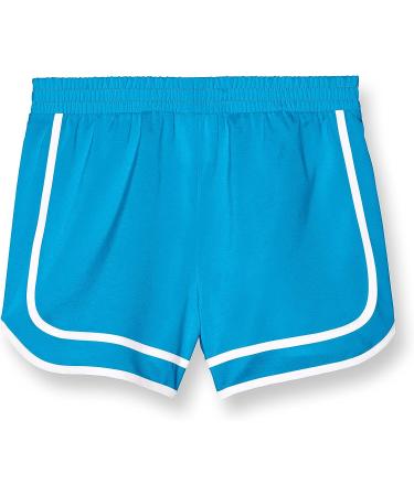 Champion Girls Gym Shorts - Big Girls 10-12 New Palatinate Blue Reflective C Logo - Buy Online on GoSupps.com
