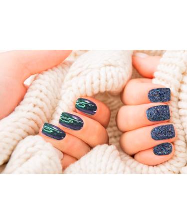 Townley Girl 96 Pcs Stick on Nails Set | Glitter-Glamup & Metallic Press- On Nail Sets for Girls | Self-Adhesive Artificial Nails Pink - Buy Online on GoSupps.com