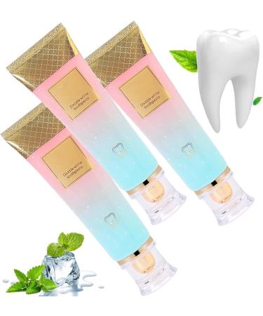 Intensive Whitening Toothpaste with Niacinamide, Dazzle White Toothpaste with Nicotinamide, Toothpaste for Sensitive Teeth, Fresh Breath for Teeth
