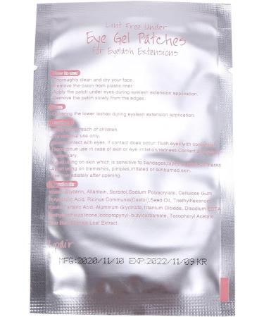 VENOAL 50 pairs Eye protection Gel Eyelash Pad patch Lint individual Lashes Extension Eye Mask - Buy Online on GoSupps.com