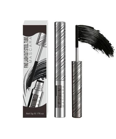 Tubular Mascara - Waterproof and Long-Lasting Makeup | Intense Volume Black Mascara for Women | For Everyday Use Travel Dates Work Business Special Occasions