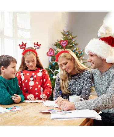 UNVOJL 4 Pieces Valentines Day Red Headband Glitter Love Hair Band Red Love Heart Headband Lip Bopper Headband Hair Hoop for Women Wedding Birthday Gift - Buy Online on GoSupps.com