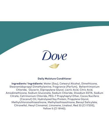 Dove Daily Moisture Conditioner with Bio-Nourish Complex moisturizes and nourishes dry hair 950 ml 1 count (Pack of 1) - Buy Online on GoSupps.com