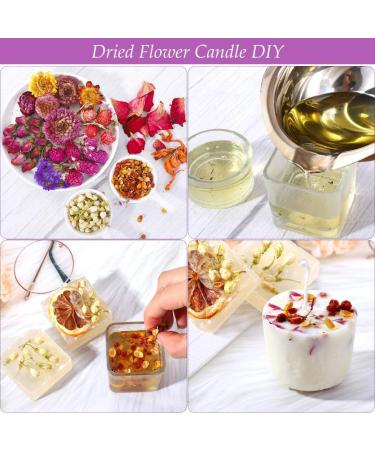 LAVEVE 21 Bags Natural Dried Flowers Herbs Kit for Soap, Candle & Jewelry Making - Lavender, Lily, Rose, Jasmine & More - Buy Online on GoSupps.com