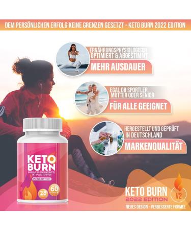 EnOLENIA Keto Burn 2022 - High-Dose Appetite Suppressant with Glucomannan for Men & Women | Boost Metabolism | 6 Capsules x 21 Packs - Buy Online on GoSupps.com