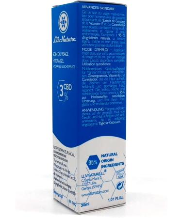  LLIVNATURE 3% CBD Hydra Facial Care Gel 30ml - Buy Online on GoSupps.com