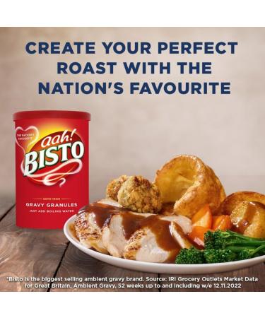 Gravy Granules Bundle which Contains Bisto Gravy Granules 190g - Pack of 3 with Grocery List Card - Buy Online on GoSupps.com