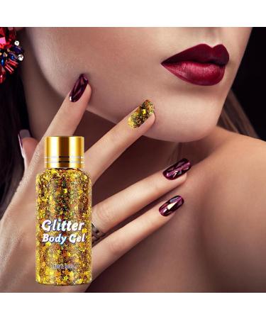  LINGJIONG Glitter gel for body makeup eyes hair nails DIY festivals parties makeup parties makeup 30 l - Buy Online on GoSupps.com