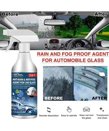 Car Water Repellent Spray Rain Coating for Car Glass Hydrophobic rain Chemical Mirror Auto Mask Windshield Liquid As Shown 120ml - Buy Online on GoSupps.com