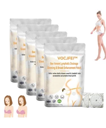 Vocjfei Bienengift Lymphdrainage pavement for slimming and breast enlargement-vocfei beeergift plaster for slimness and breast enlargement (5pack)