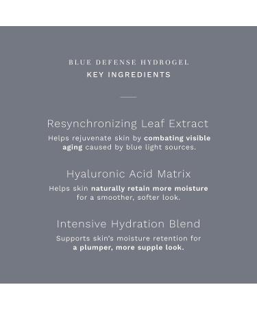 City Beauty Blue Defense HydroGel - Hydrating Face Moisturizer with Hyaluronic Acid for Dark Spots & Wrinkles - Cruelty-Free Anti-Aging Skin Care Solution - Buy Online on GoSupps.com