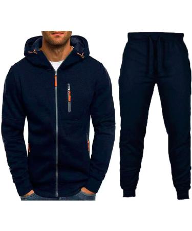 Hanxiulin Men's Training Suit - Cotton Jogging & Sportswear for Autumn/Winter | Fitness Leisure Clothes - Buy Online on GoSupps.com