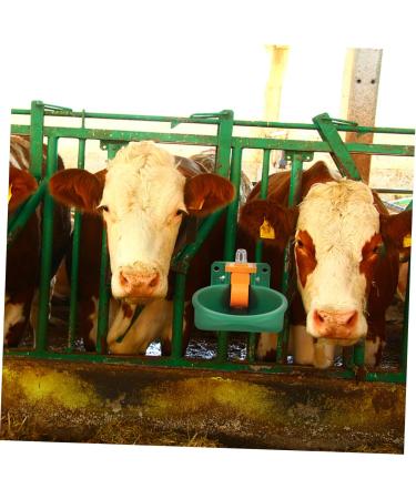 Beavorty Farmhouse Plastic Dispenser Livestock Drinking Feeder Bowl Animals Waterer Automatic - Buy Online on GoSupps.com