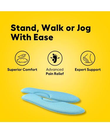 Helios Memory Foam Insoles for All Shoes | Comfortable & Soft Foam Heels - Trim to Fit - Buy Online on GoSupps.com